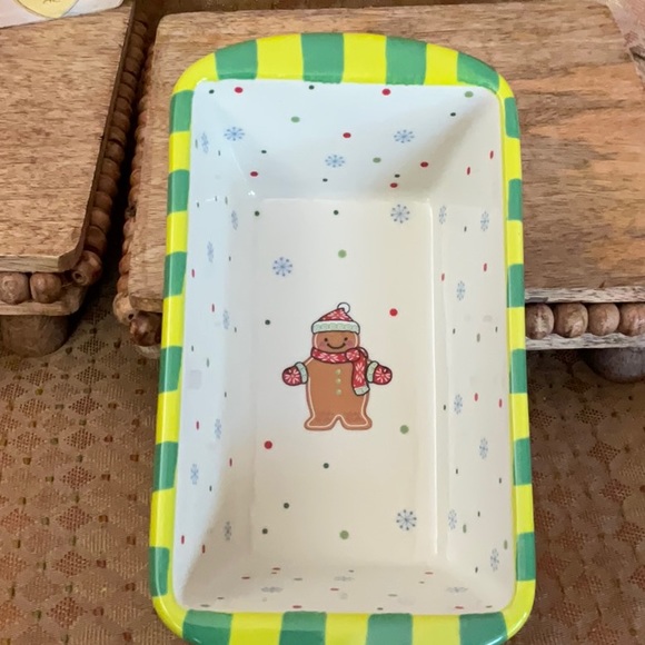 Temptations Holiday Ovenware by Tara Winter Whimsy 12 oz Mini Loaf Pans (3) - Picture 10 of 14